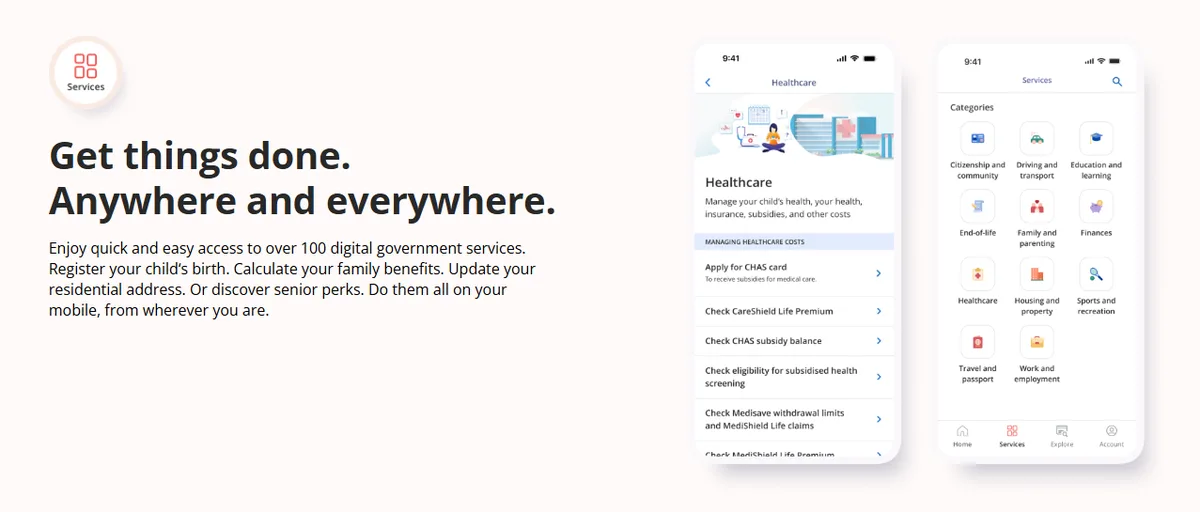 LifeSG — get things done anywhere and everywhere