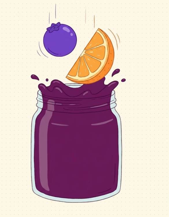 Ein Glas Vienna-GovJam-Marmelade
